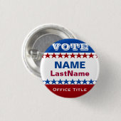Button Aangepaste campagne (Voorkant /achterkant)
