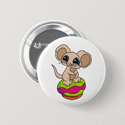 Button aangepaste muis (Voorkant /achterkant)