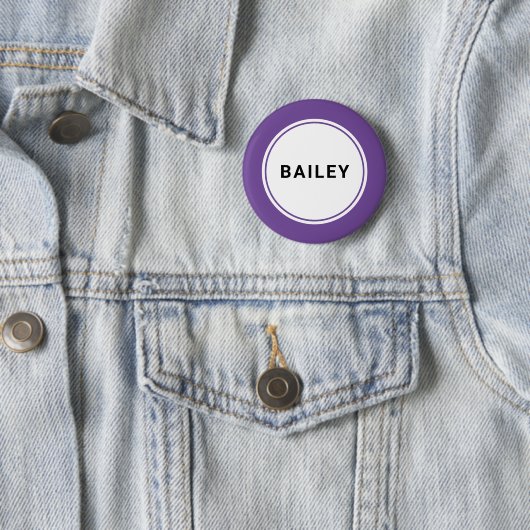 Button Aangepaste naam Label Badge Pin (In situ)