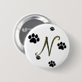 Button Afdrukmonogram plakken (Voorkant /achterkant)