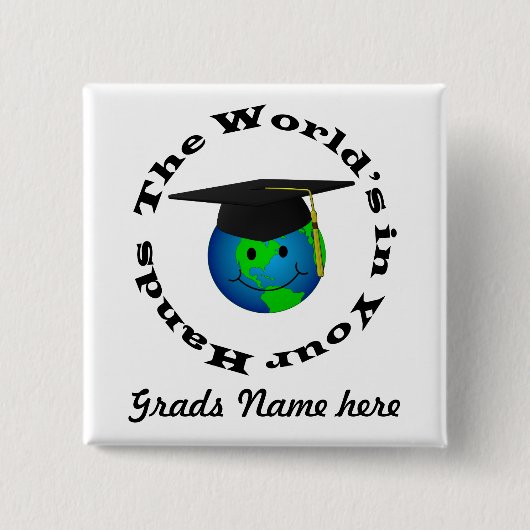 Button Afstuderen (Voorkant)
