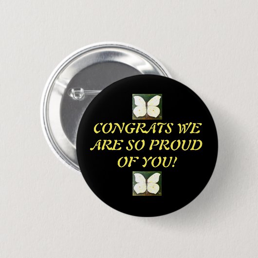 Button Afstuderen Congrats Zalnok (Voorkant /achterkant)