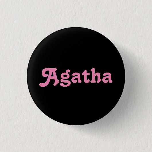 Button Agatha (Voorkant)