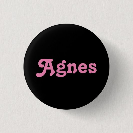Button Agnes (Voorkant)