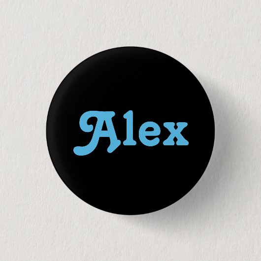 Button Alex (Voorkant)