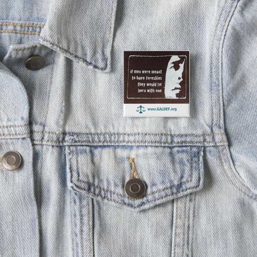 Button - Als mannen bedoeld waren om te hebben (In situ)