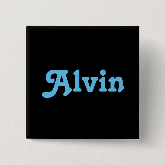 Button Alvin (Voorkant)
