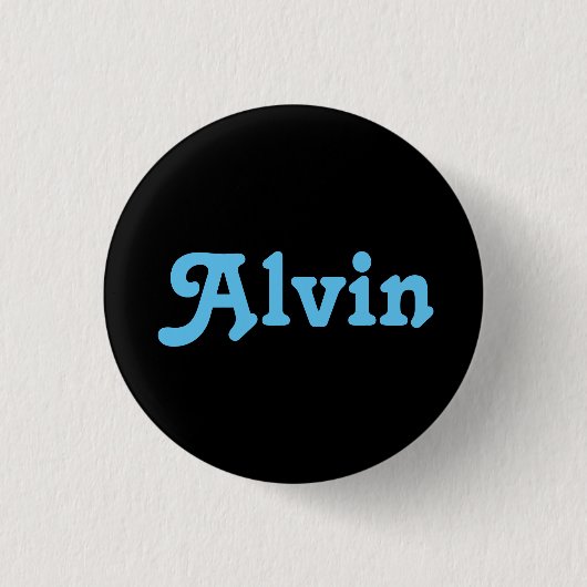 Button Alvin (Voorkant)
