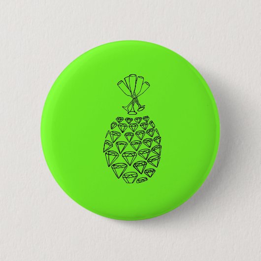 Button ananas (Voorkant)