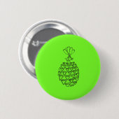 Button ananas (Voorkant /achterkant)