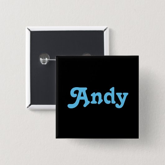 Button Andy (Voorkant /achterkant)