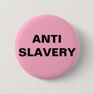 Button Anti-Savery Roze