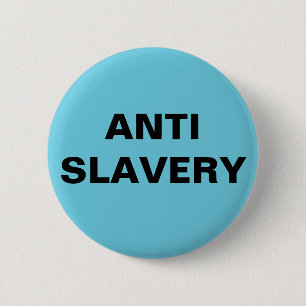 Button Anti-Savery Turuoise Blue