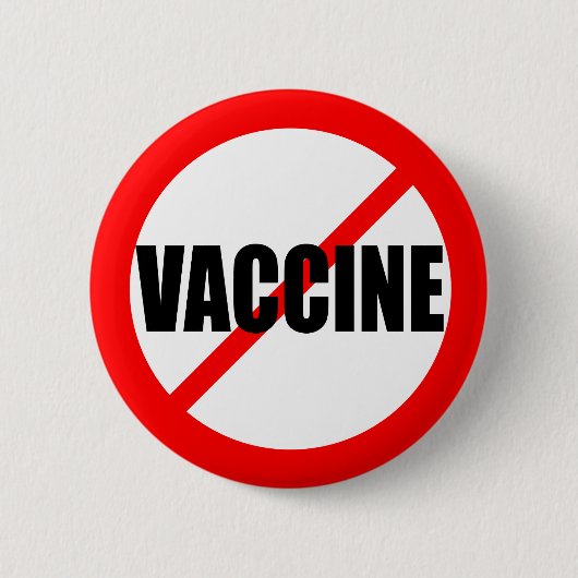 Button "ANTI-VACCIN" (Voorkant)