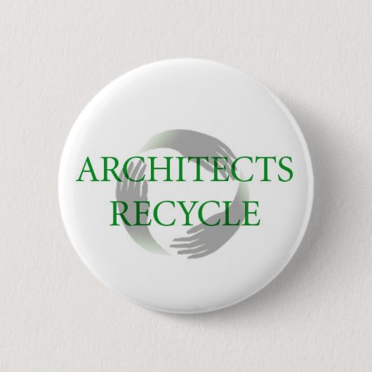 Button "Architects Recyclen" (Voorkant)