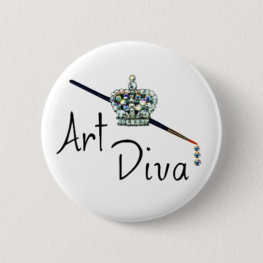 Button "Art Diva" (Voorkant)