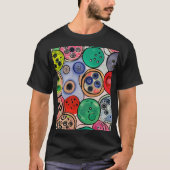 Button Art T-shirt (Voorkant)