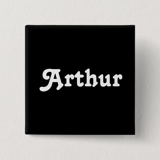 Button Arthur (Voorkant)
