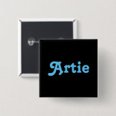 Button Artie (Voorkant /achterkant)