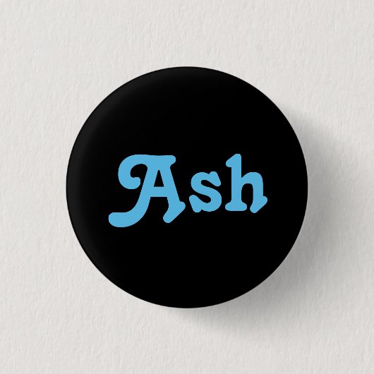 Button Ash (Voorkant)