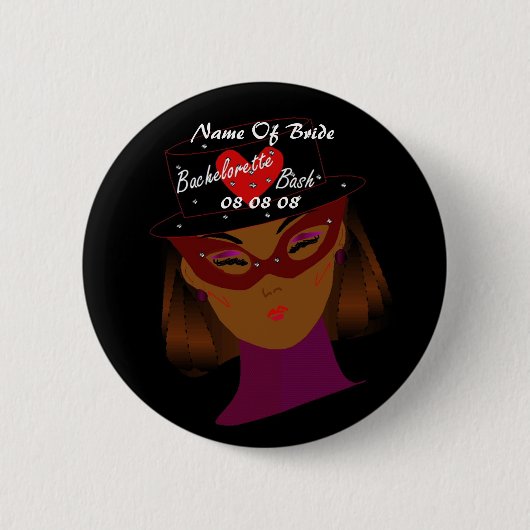 Button "Bachelorette Bash" - (Voorkant)
