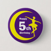 Button - Ballerina 5 jarig (Voorkant)