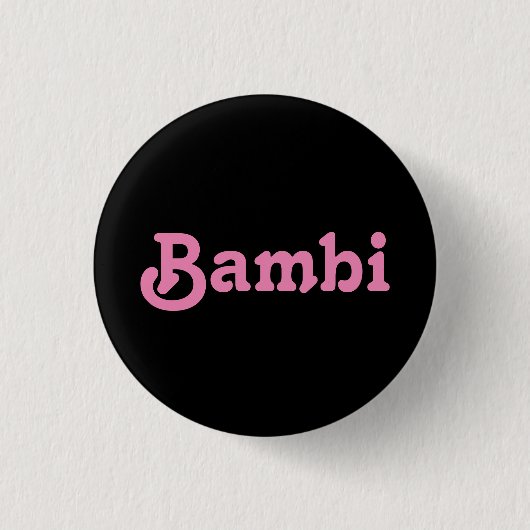 Button Bambi (Voorkant)