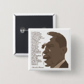 Button Barack Obama (Voorkant /achterkant)