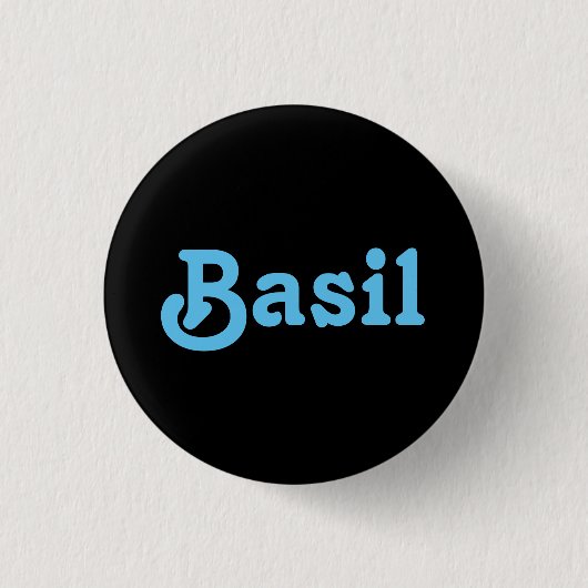 Button Basil (Voorkant)