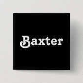 Button Baxter (Voorkant)