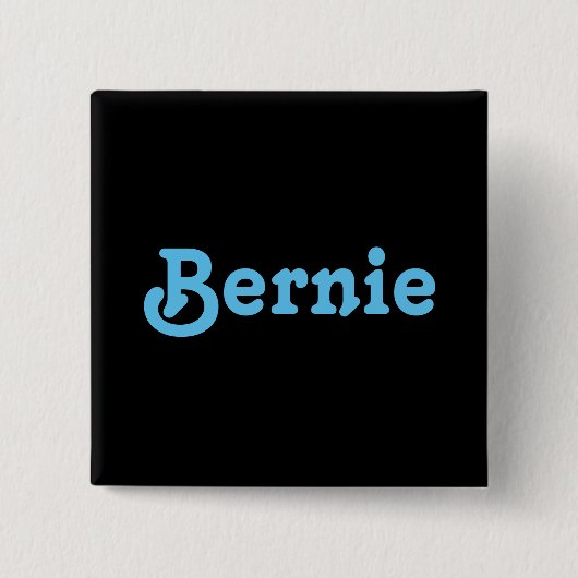Button Bernie (Voorkant)