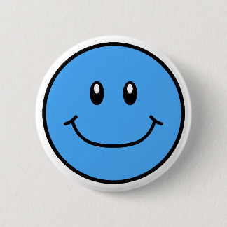 Button blauw 0001 voor glimlachen