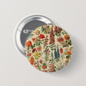 Button  bloemen (Voorkant /achterkant)
