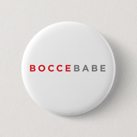 Button "Bocce Babe" (Voorkant)