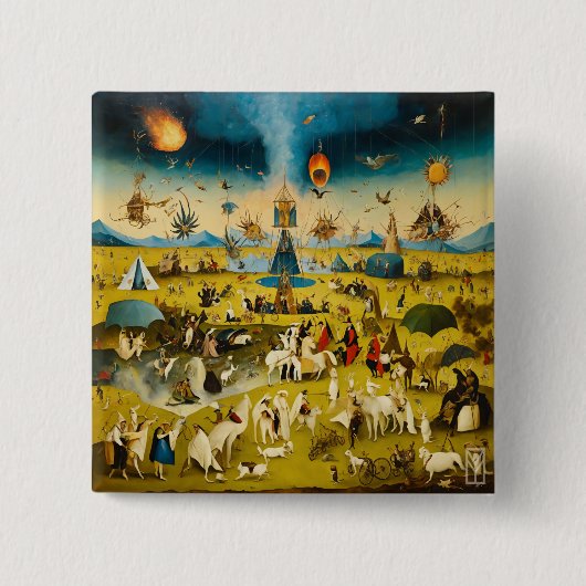Button Bosch and the Fury of Burning Man (Voorkant)