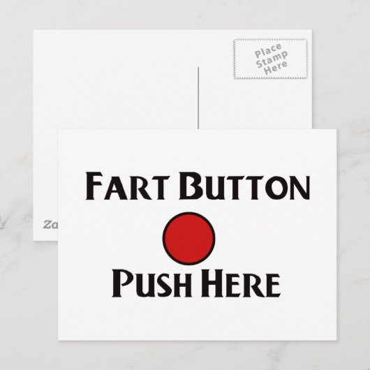 Button Briefkaart (Voorkant / Achterkant)