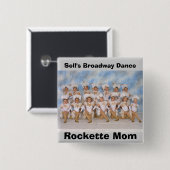 Button Broadway Dance Rockette (Voorkant /achterkant)
