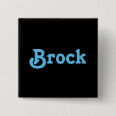 Button Brock (Voorkant)