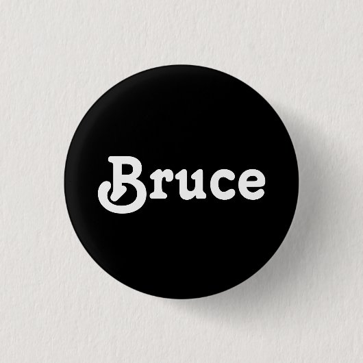 Button Bruce (Voorkant)