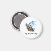 Button Butterfly Magneet (Voorkant / Achterkant)