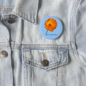 Button - Calendula op stoom (In situ)