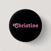 Button Christine (Voorkant)