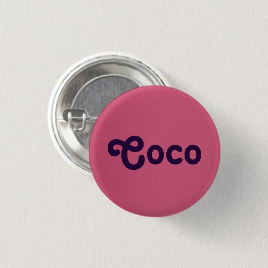 Button Coco (Voorkant /achterkant)