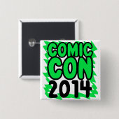 Button Comic Con 2014 (Voorkant /achterkant)