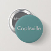Button "Coolsville" (Voorkant /achterkant)