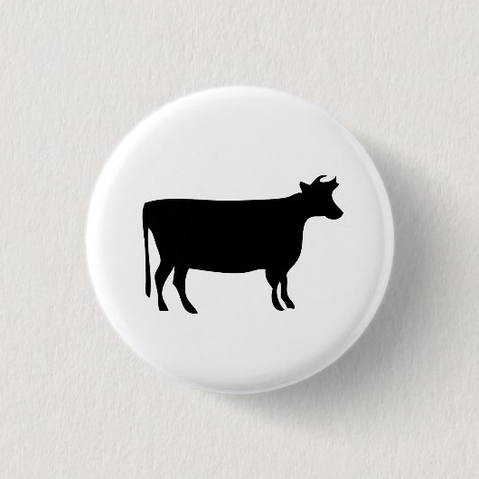 Button "Cow" Pictogram (Voorkant)