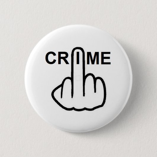 Button Crime Flip (Voorkant)