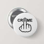 Button Crime Flip (Voorkant /achterkant)