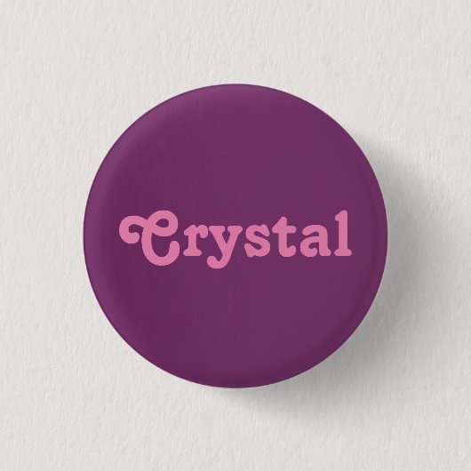 Button Crystal (Voorkant)
