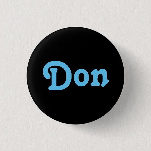 Button Don (Voorkant)